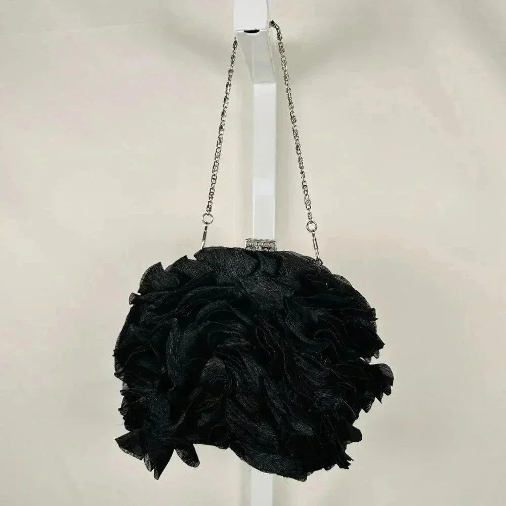Floral Evening Bag Clutch Formal Cocktail Dance Party